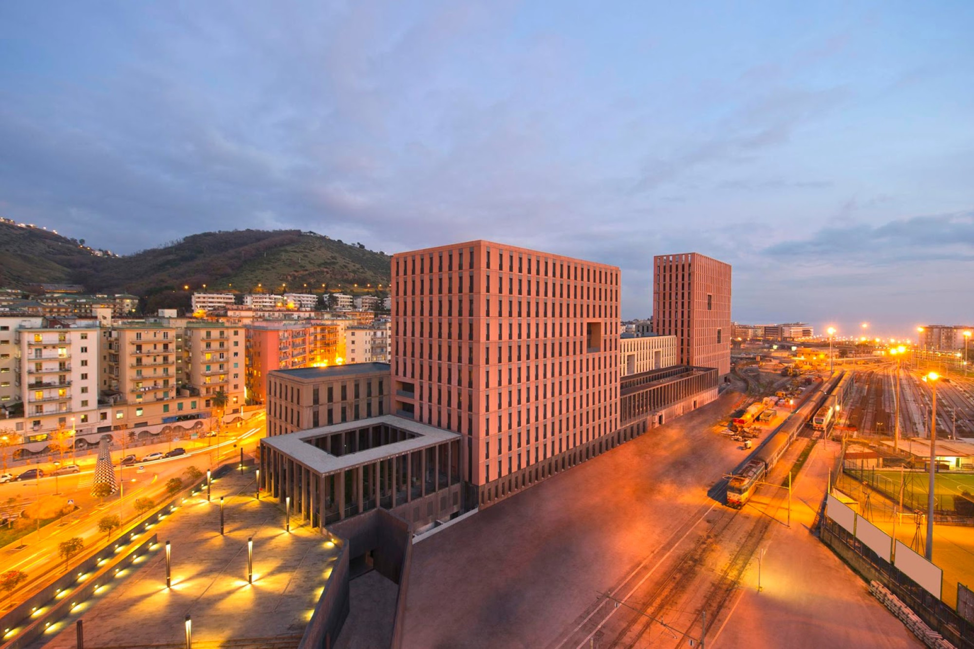 David Chipperfield Architects . Law Courts Complex . Salerno