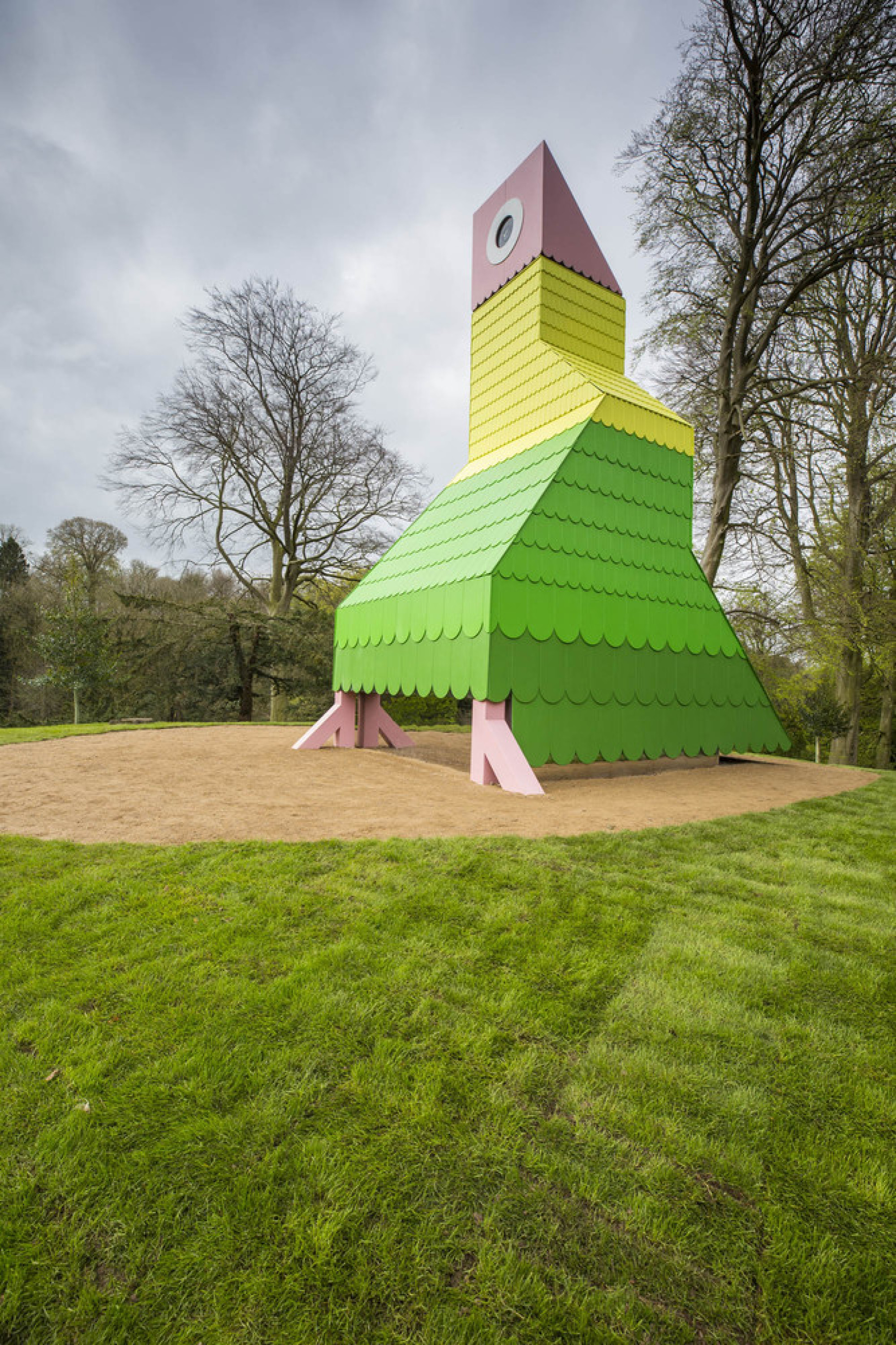 Charles Holland at Fountains Abbey. Image credit Chris Lacey 2